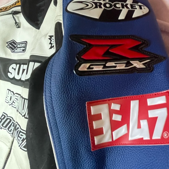 {Joe Rocket}Suzuki GSXR Leather Moto Racing Jacket - Picture 7 of 9
